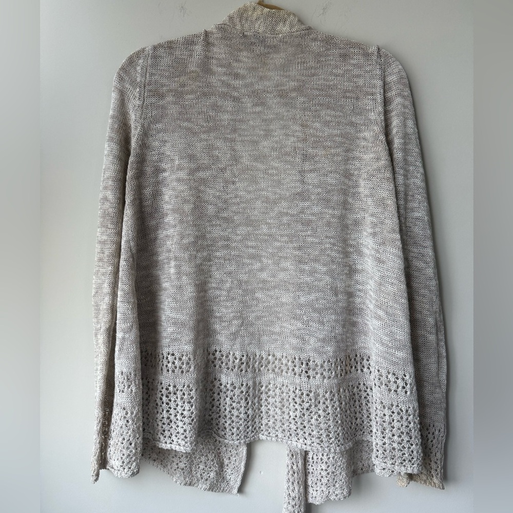 Tahari Women’s Open Front Cardigan Sweater - Size Large - Picture 2 of 3